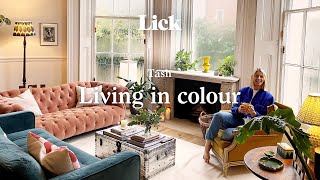 Inside Tashs eclectic treasure filled home  Living in colour [upl. by Ahtekal]