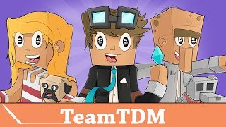 Minecraft SpeedArt  TeamTDM [upl. by Ymirej985]