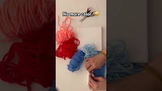 Wool art art and craft art artwork artvideo woolencraft woolcraftideas craft decoration [upl. by Suoicerp]