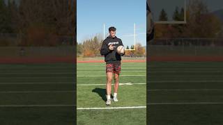 I Tried Drop Kicking A Rugby Ball And This Happened [upl. by Liponis]