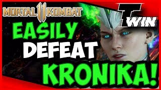 How to DEFEAT KRONIKA on Mortal Kombat 11 FINALE Very Simple [upl. by Anazraf]