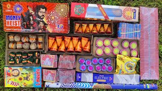 🔥Diwali Crackers Unboxing amp Bursting  Diwali New Crackers 2024  Village Fun [upl. by Massarelli]