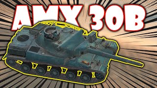 AMX 30B  Ace Wot Blitz [upl. by Ariec]