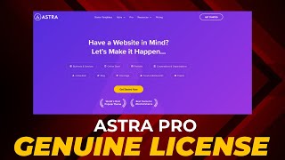 Download Astra Pro With Original License Key  Astra Pro Bundle With Auto Update [upl. by Elamaj]