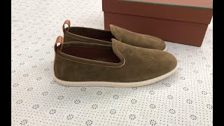 Loro Piana Mens Venice Walk Suede Loafers Review [upl. by Adnwahs]