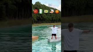 Will Mrbeast float or sink 🤔 shorts mrbeast subscribe water boat [upl. by Llecrep]