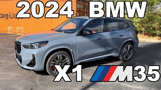 Unveiling the 2024 BMW X1 M35 Is It A Car Enthusiasts Dream or Not [upl. by Anuait]