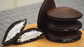 Oreo Dorayaki Recipe  Japanese Street Food [upl. by Ayik]