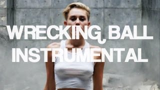 Wrecking Ball  Miley Cyrus Piano Instrumental [upl. by Romina]