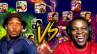 Prof Bof BATTLES Mackie Pes HD⚔️ in EPIC VS LEGENDARY players challenge🤯 Part 1 [upl. by Neraa9]