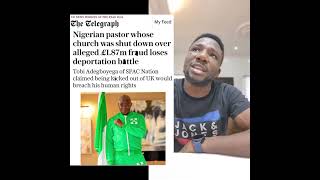 Pastor Tobi Adegboyega to be deported to Nigeria for fraud and other offenses [upl. by Swayne]