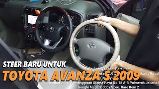 Toyota Avanza S 2009 Menolak Tua Pasang Stir Fortuner MIX Tombol Aktif [upl. by Cuthbert]