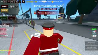 British Army Roblox Showcase [upl. by Ahsetan]