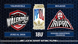 Junior MPBL Season 2  Bulacan JT Taipan VS Valenzuela Classic Jrs  18U [upl. by Suzetta459]