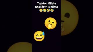 Traktor Mileta nosi četri 4 pileta [upl. by Amyas111]