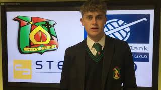 Tiarnan Quinn  Holy Trinity College  Ulster Schools GAA Allstars 2018 [upl. by Uahsoj]