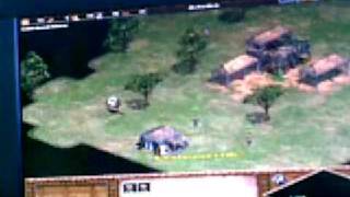 AOE The Conquerors ALTA RESOLUCION  ASUS EEE PC 701 SIN SCROLLING Y A 1024X768 EMULADA [upl. by Tsan793]