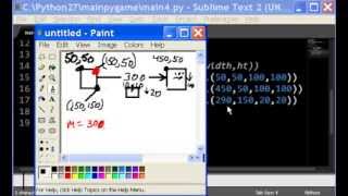 Pygame Draw face Coordinate Determination [upl. by Annaesor]