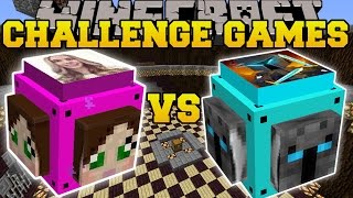 Minecraft POPULARMMOS VS GAMINGWITHJEN CHALLENGE GAMES  Lucky Block Mod  Modded MiniGame [upl. by Nonnelg935]