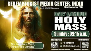 Catholic Holy Mass Our Lord Jesus Christ King of the Universe 24th November 2024  Sunday [upl. by Latsyrc]