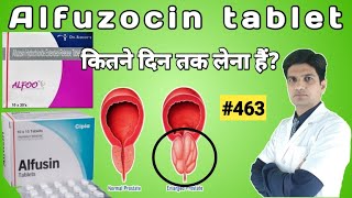 Alfuzocin prolonged release tablets ip 10mg uses  Alfuzocin tablet uses in hindi  Alfuzocin 10 mg [upl. by Roxana]