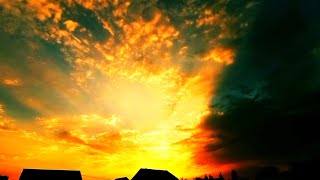 SUNSET Sky Video Background Timelapse hd 1080p60 [upl. by Sue217]