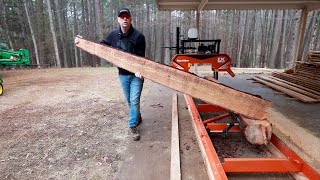 I Bought WoodMizer LX55 Sawmill to Start Milling Lumber in my Forest [upl. by Drareg]