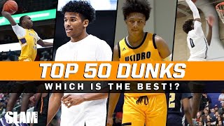 BEST Dunks of the 20192020 High School Season 🔥 SLAM Top 50 Friday [upl. by Doris]