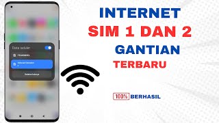 Cara Mengubah Data SIM 1 ke SIM 2 di HP Android Terbaru [upl. by Montana507]