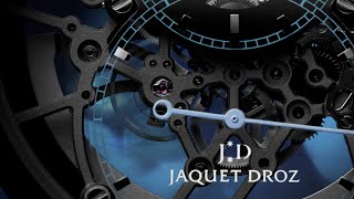 JAQUET DROZ GRANDE SECONDE SKELETONE 2021 [upl. by Tnecillim288]