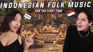 Latinos react to INDONESIAs MIND BLOWING Regional Music  Gamelan for the first time [upl. by Edora]