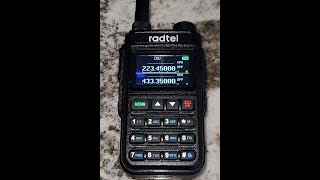 A look at the RADTEL 890 multiband HT radio [upl. by Nylzor138]