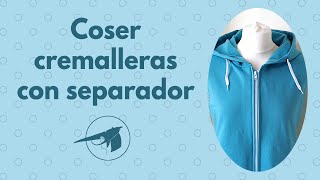 Cómo coser cremalleras con separador [upl. by Doughty695]