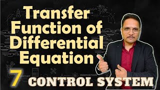 Transfer Function from Differential Equation Step by Step Guide amp Solution [upl. by Joya]