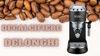 Decalcifiere aparat cafea Delonghi Dedica [upl. by Akemehc]