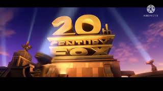 20th Century Fox 2009 with city sounds and echoed music [upl. by Aymer]