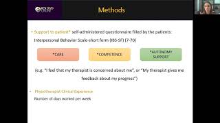 19 EXAMINING THE ROLE OF THE PHYSIOTHERAPIST IN TREATMENT RESPONSE OF WOMEN WITH PROVOKED VESTI [upl. by Nailimixam]