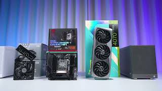 MGG RTX4070TI SUPER  HUMMINGBIRD I100 PRO  ASUS ROG STRIX B650I  RYZEN™ 7 9800X3D  RC60067 [upl. by Dlaniger]