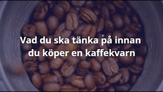 Kaffekvarn bäst i test 2024 Tips och råd [upl. by Annayrb]