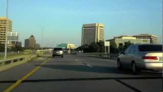 Drive From Irving to Dallas High Speed Video [upl. by Gamal]