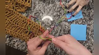 Crochet Stitch Tutorial Picot Mesh In the Round and Flat [upl. by Rettke648]