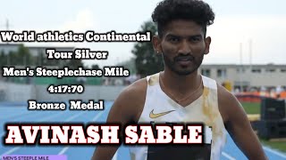 Mens Steeplechase Mile Bronze 🥉 41770Athleticsfederationofindia [upl. by Eiliah]