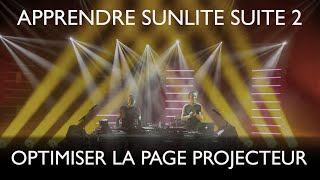 Tutoriel Sunlite Suite 2 La page projecteurs Français [upl. by Aligna784]