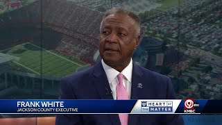 Jackson County Executive Frank White Shares thoughts on stadium sales tax extension [upl. by Hayifas]