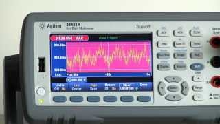 Keysight Truevolt Digital Multimeters with Histograms Trend Charts Bar Meter and Statistics [upl. by Rus927]