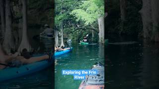 Exploring the Frio River in Concan Texas garnerstatepark texasstatepark [upl. by Akilat485]