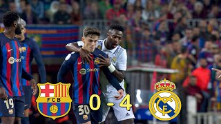 FC Barcelona vs Real Madrid 04 202223 CDR Semi Final FULL Match 1080i [upl. by Karlen]