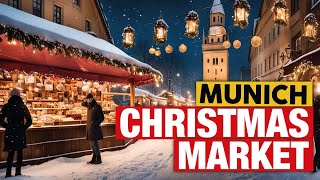 Christmas Market Munich  Germanys Holiday Wonderland [upl. by Flannery]