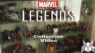 Marvel Legends Action Figure Collection Video Over 600 Figures [upl. by Argella285]