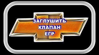 Заглушить Клапан ЕГР [upl. by Enar]